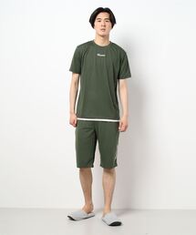 【完売】 《HANES》ヘインズ　無地 天竺 半袖Tシャツ＆5分丈パンツ