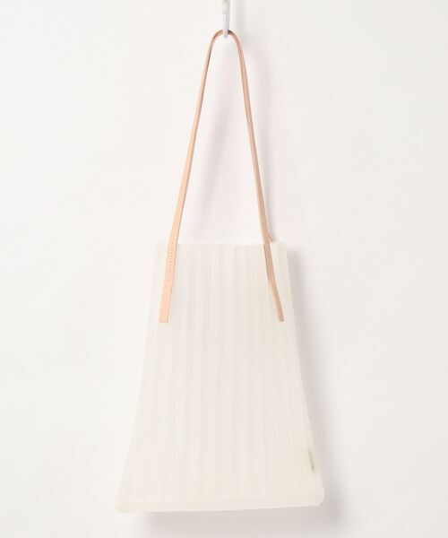 PUAL CE CIN(ピュアルセシン)の「JELLY PLEATS TOTE/プリーツトートバッグ(ショルダーバッグ・レディース・クリア/ブルー系その他/オレンジ系その他・FREE)」の3枚目の写真