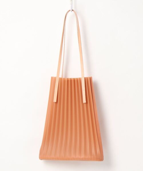 PUAL CE CIN(ピュアルセシン)の「JELLY PLEATS TOTE/プリーツトートバッグ(ショルダーバッグ・レディース・クリア/ブルー系その他/オレンジ系その他・FREE)」の5枚目の写真