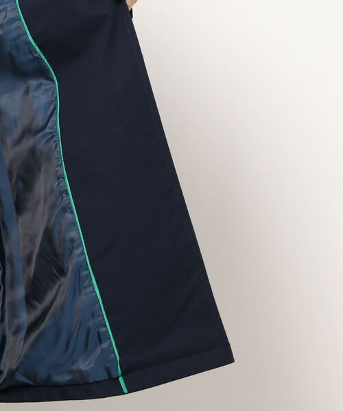 BENETTON (UNITED COLORS OF BENETTON)（ベネトンユナイテッドカラーズオブベネトン）の「ツイルオーバーサイズトレンチコート（トレンチコート・レディース・ネイビー/ベージュ・38/40/42/44）」の5枚目の写真