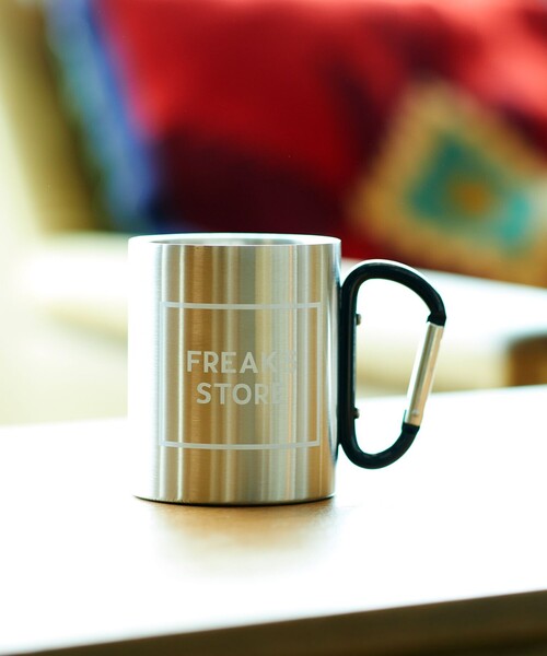 FREAK'S STORE（フリークスストア）の「カラビナマグ（グラス/マグカップ/タンブラー・メンズ・ブラック/シルバー・ONE SIZE）」の4枚目の写真