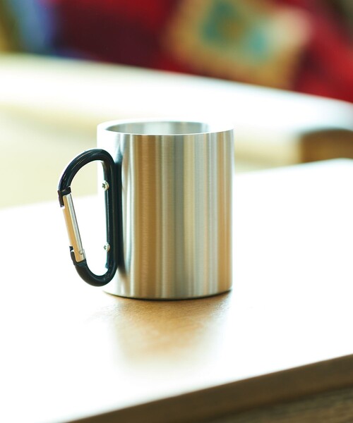 FREAK'S STORE（フリークスストア）の「カラビナマグ（グラス/マグカップ/タンブラー・メンズ・ブラック/シルバー・ONE SIZE）」の5枚目の写真