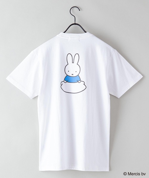 夏休み限定価格8/11までジェラピケPEOPLE ミッフィーTシャツ ホワイト MIFFY/ミッフィー】別注Tシャツ（Tシャツ/カットソー）｜Miffy