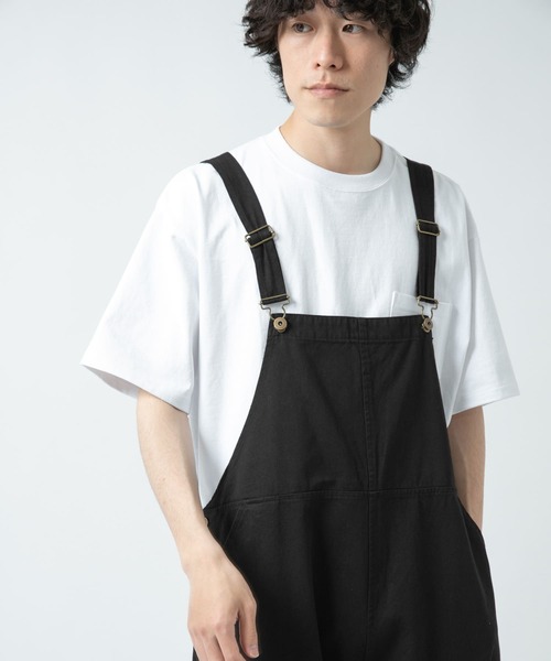 ITEMS URBANRESEARCH（アイテムズ アーバンリサーチ）の「オーバーオール（その他パンツ・メンズ・ブラック/インディゴブルー・LARGE/MEDIUM）」の3枚目の写真