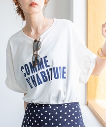 IENA | COMME DHABITUDE Tシャツ◆(Tシャツ/カットソー)