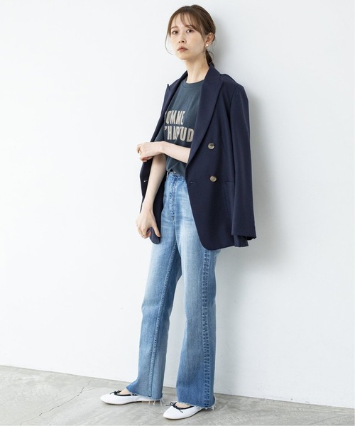 IENA（イエナ）の「COMME DHABITUDE Tシャツ◆（Tシャツ/カットソー・レディース・ホワイト系その他/オリーブ/ネイビー・FREE）」の7枚目の写真