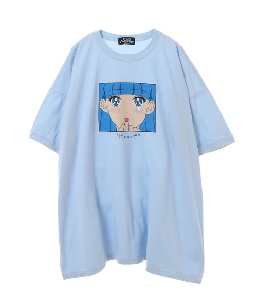 Candy Stripper（キャンディストリッパー）の「DON'T GO BIG BIG Tシャツ（Tシャツ/カットソー・レディース・ピンク/オフホワイト/ライトブルー/ブラック・2）」の11枚目の写真