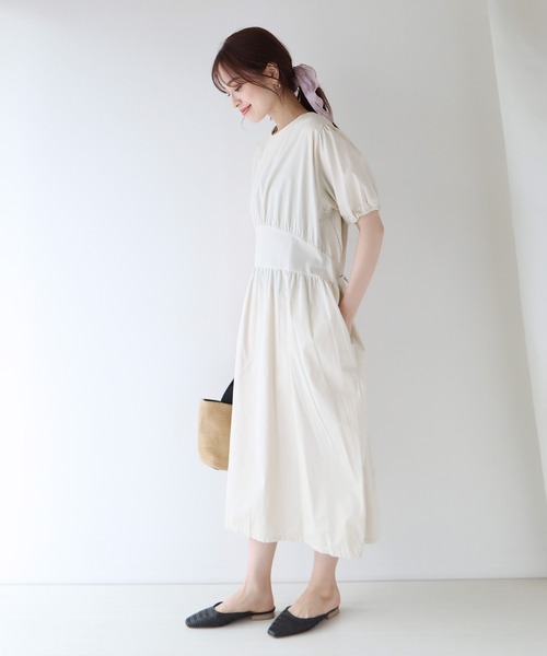 BLUEEAST（ブルーイースト）の「ストロー調メッシュフラットサンダル ミュール（サンダル・レディース・ブラック/オフホワイト・MEDIUM/LARGE）」の22枚目の写真