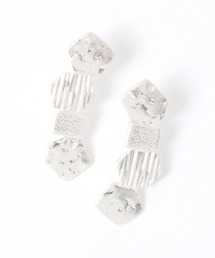 テクスチャーデザインピアス