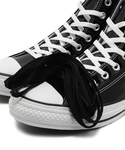 CONVERSE（コンバース）の「メンズ コンバース オールスター エナメル ハイカット CONVERSE AS ENAMEL HI（スニーカー・メンズ・ホワイト/ブラック・28cm/27.5cm/26.5cm/27cm）」の11枚目の写真