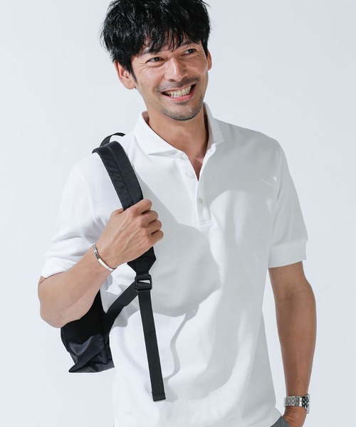 セール 汗染み防止 Anti Soaked ポロシャツ ポロシャツ Nano Universe ナノユニバース のファッション通販 Zozotown