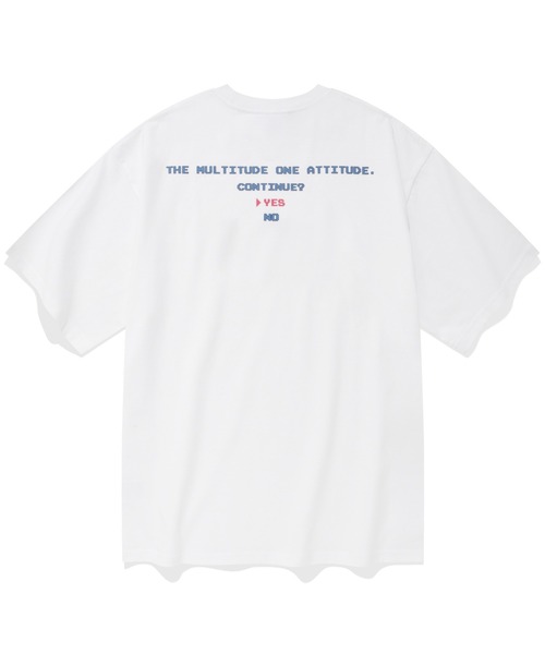 COVERNAT(カバーナット)の「【COVERNAT】RETRO PIXEL LOGO S/S TEE / カバーナット レトロ ピクセル ロゴ Tシャツ(Tシャツ/カットソー・メンズ・ブラック/ホワイト・MEDIUM/SMALL/X-LARGE/LARGE)」の8枚目の写真