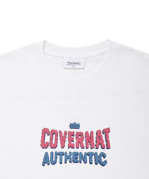 COVERNAT(カバーナット)の「【COVERNAT】RETRO PIXEL LOGO S/S TEE / カバーナット レトロ ピクセル ロゴ Tシャツ(Tシャツ/カットソー・メンズ・ブラック/ホワイト・MEDIUM/SMALL/X-LARGE/LARGE)」の12枚目の写真