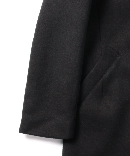 BEAMS BOY（ビームスボーイ）の「BEAMS BOY / チェスターコート **（チェスターコート・レディース・ライトグレー/ブラック・ONE SIZE）」の10枚目の写真