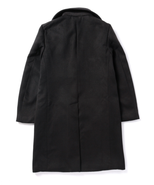 BEAMS BOY（ビームスボーイ）の「BEAMS BOY / チェスターコート **（チェスターコート・レディース・ライトグレー/ブラック・ONE SIZE）」の12枚目の写真