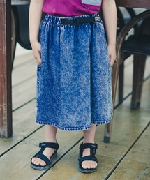 RADCHAP | デニムギャザースカート(デニムスカート)