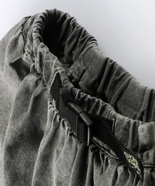 RADCHAP（ラッドチャップ）の「デニムギャザースカート（デニムスカート・キッズ・サックスブルー/グレー・XL/M/L/S）」の22枚目の写真