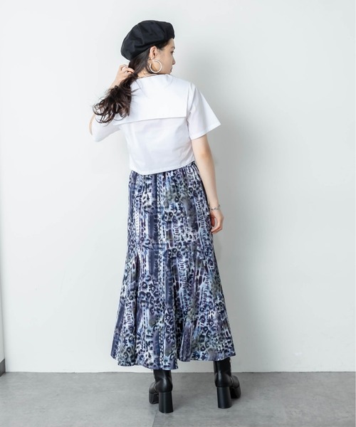 RASVOA（ラスボア）の「オープンカラーセーラーシャツ（シャツ/ブラウス・レディース・ブラック/オフホワイト/ブラック系その他・FREE）」の17枚目の写真