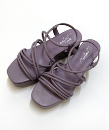 AS KNOW AS PINKY | 厚底チューブサンダル(サンダル)