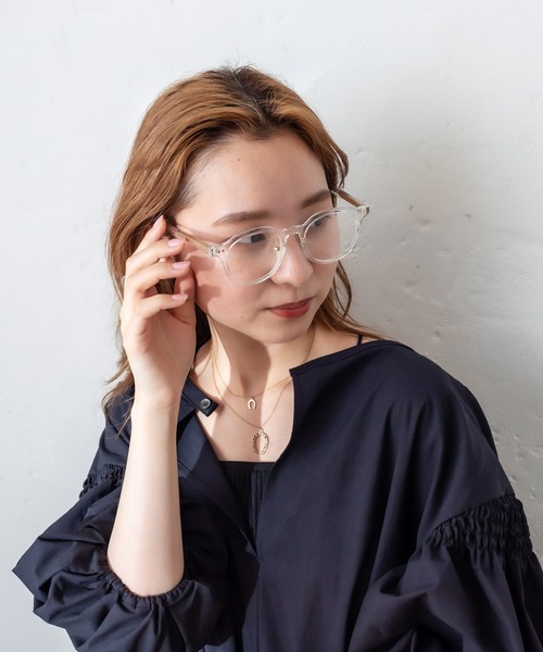 mystic（ミスティック）の「半袖ボリュームスリーブワンピース（ワンピース・レディース・ブラック/パープル/オフホワイト・FREE）」の18枚目の写真