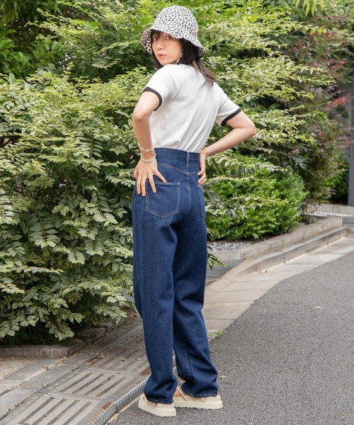 WEGO(ウィゴー)の「WEGO/リブショートT(Tシャツ/カットソー・レディース・ホワイト/ブラック/レッド/ホワイト系その他/ブラウン/カーキ・SMALL/MEDIUM)」の21枚目の写真