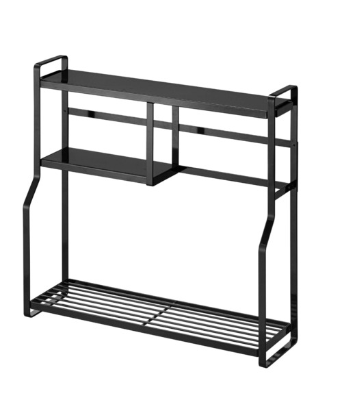 tower（タワー）の「tower（タワー）コンロサイドラック（キッチン収納・レディース・ホワイト/ブラック・ONE SIZE）」の11枚目の写真