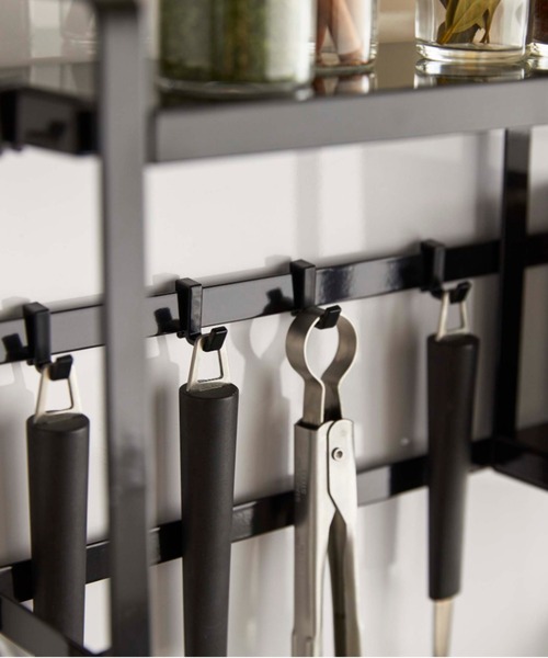 tower（タワー）の「tower（タワー）コンロサイドラック（キッチン収納・レディース・ホワイト/ブラック・ONE SIZE）」の15枚目の写真