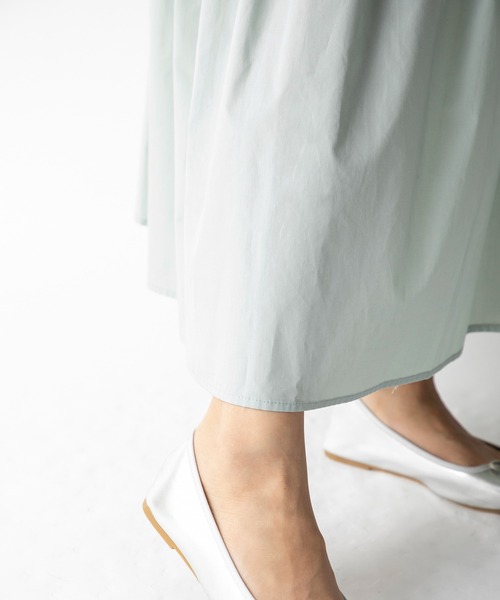 MILLION CARATS（ミリオンカラッツ）の「【STYLE４】2WAYギャザーワンピース（ワンピース・レディース・チャコールグレー/ブラウン/モスグリーン・FREE）」の21枚目の写真