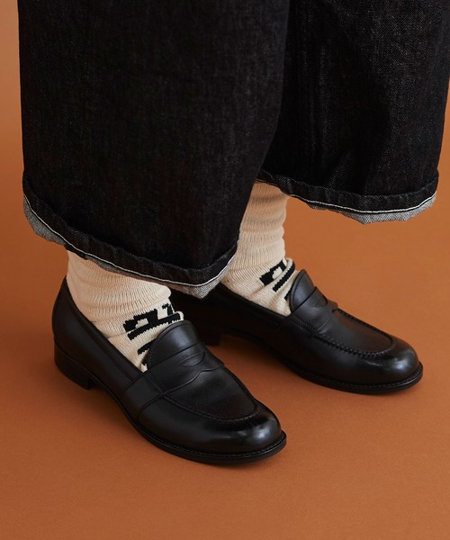 chausser(ショセ)の「△Malle レザーローファー(ローファー・レディース・ブラック/キャメル・24cm/23㎝/23.5㎝/24.5㎝)」の2枚目の写真