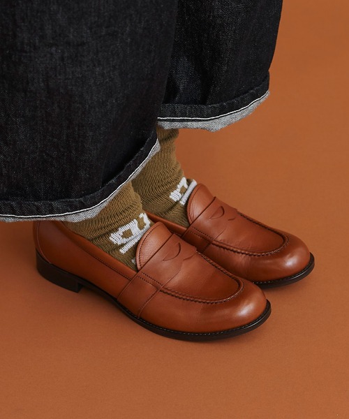 chausser(ショセ)の「△Malle レザーローファー(ローファー・レディース・ブラック/キャメル・24cm/23㎝/23.5㎝/24.5㎝)」の19枚目の写真