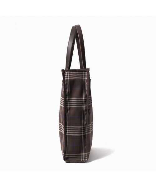 SOPHNET.(ソフネット)の「SOLOTEX CHECK TOTE BAG(トートバッグ・メンズ・ブラウン/グレー・FREE)」の5枚目の写真