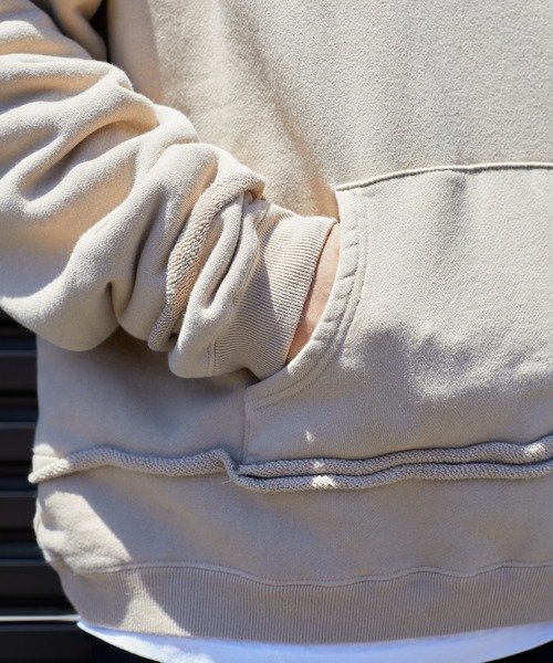 no.（ナンバー）の「no. PROCESSING CREW SWEAT (21-FW-SW-02)（スウェット・メンズ・ベージュ/カーキ・1/2）」の12枚目の写真