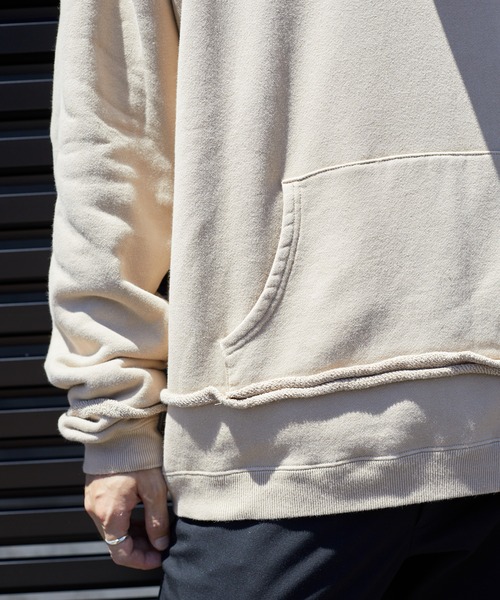 no.（ナンバー）の「no. PROCESSING CREW SWEAT (21-FW-SW-02)（スウェット・メンズ・ベージュ/カーキ・1/2）」の11枚目の写真