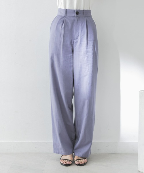 URBAN RESEARCH（アーバンリサーチ）の「カラーワイドストレートパンツ（その他パンツ・レディース・ブルー/グリーン系その他/オレンジ系その他・38/36）」の13枚目の写真