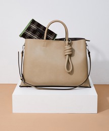 【WEB限定】〈エコバッグ付き〉3ポケット2WAYショルダーバッグ