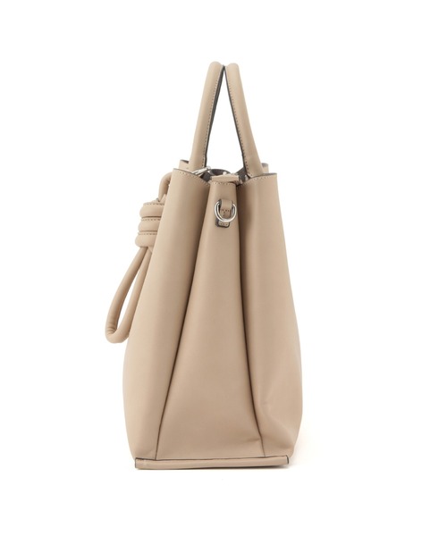 ADAM ET ROPE'(アダムエロペ)の「【WEB限定】〈エコバッグ付き〉3ポケット2WAYショルダーバッグ(ショルダーバッグ・レディース・ブラック/ベージュ/グレー・FREE)」の11枚目の写真