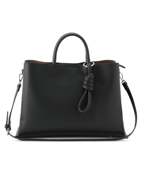 ADAM ET ROPE'(アダムエロペ)の「【WEB限定】〈エコバッグ付き〉3ポケット2WAYショルダーバッグ(ショルダーバッグ・レディース・ブラック/ベージュ/グレー・FREE)」の17枚目の写真