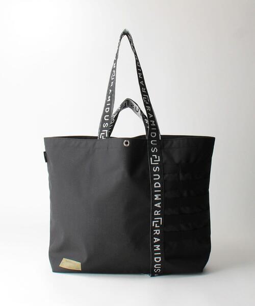 MAGIC STICK(マジックスティック)の「<MAGIC STICK×RAMIDUS> MIL TOTE BAG/トートバッグ(トートバッグ・メンズ・ブラック/その他1・FREE)」の2枚目の写真