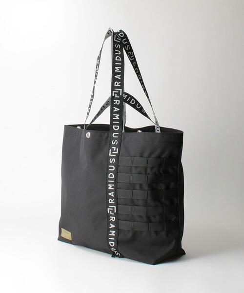 MAGIC STICK(マジックスティック)の「<MAGIC STICK×RAMIDUS> MIL TOTE BAG/トートバッグ(トートバッグ・メンズ・ブラック/その他1・FREE)」の3枚目の写真