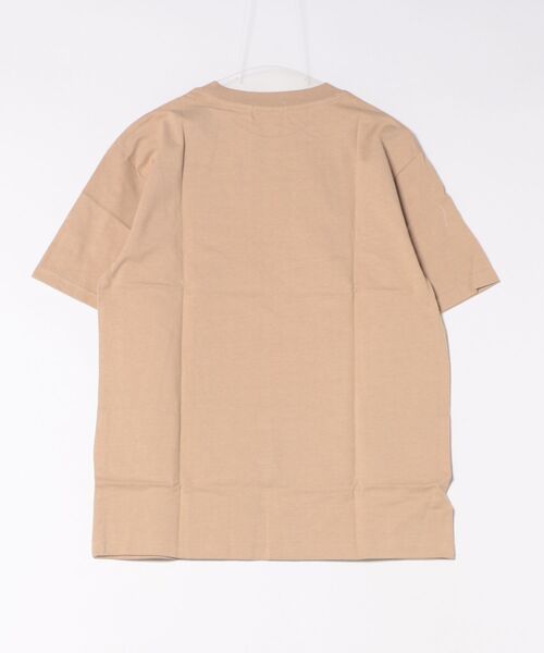 TONE SELECT WEAR(トーンセレクトウェア)の「【TONE BY AS】カレッジプリントTEE(BL)(Tシャツ/カットソー・メンズ・ホワイト/ベージュ/スミクロ・MEDIUM/LARGE)」の9枚目の写真