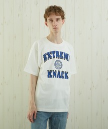 【TONE BY AS】カレッジプリントTEE(BL)