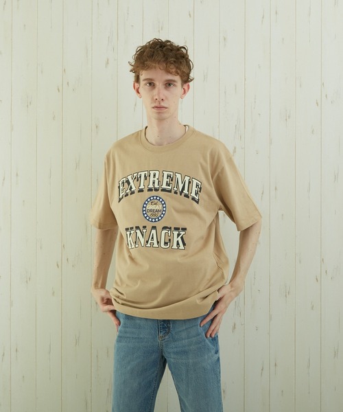 TONE SELECT WEAR(トーンセレクトウェア)の「【TONE BY AS】カレッジプリントTEE(BL)(Tシャツ/カットソー・メンズ・ホワイト/ベージュ/スミクロ・MEDIUM/LARGE)」の15枚目の写真