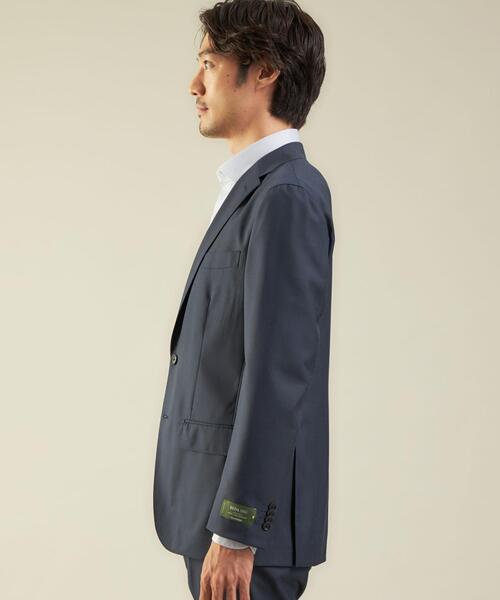 green label relaxing（グリーンレーベルリラクシング）の「＜REDA×green label relaxing＞カルゼ無地 2B RG スーツジャケット（スーツジャケット・メンズ・ロイヤルブルー/ダークブラウン・46/44/50/52/48/42）」の8枚目の写真