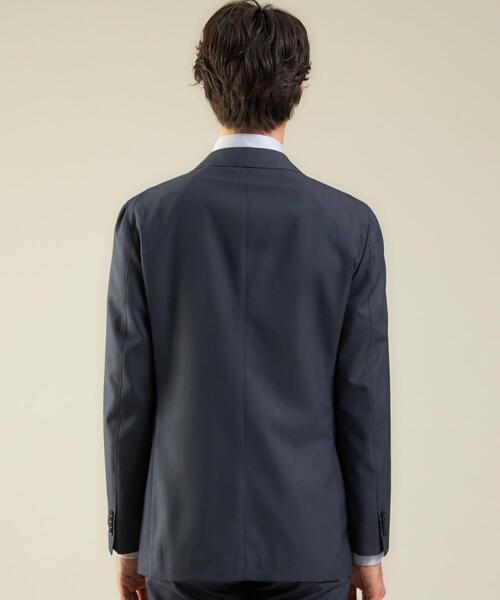 green label relaxing（グリーンレーベルリラクシング）の「＜REDA×green label relaxing＞カルゼ無地 2B RG スーツジャケット（スーツジャケット・メンズ・ロイヤルブルー/ダークブラウン・46/44/50/52/48/42）」の4枚目の写真