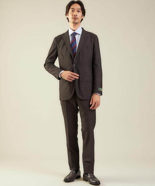 green label relaxing（グリーンレーベルリラクシング）の「＜REDA×green label relaxing＞カルゼ無地 2B RG スーツジャケット（スーツジャケット・メンズ・ロイヤルブルー/ダークブラウン・46/44/50/52/48/42）」の7枚目の写真