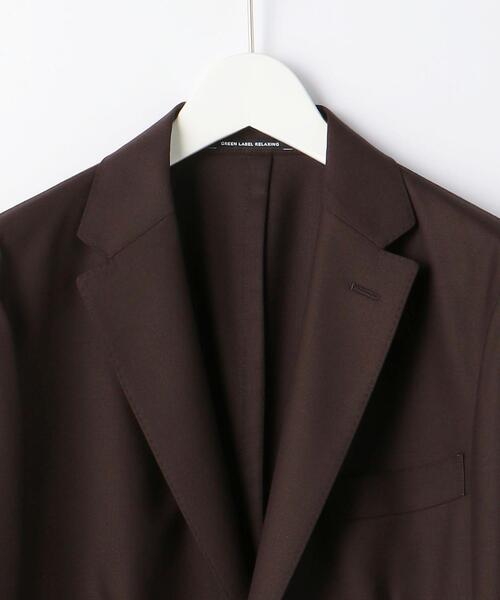 green label relaxing（グリーンレーベルリラクシング）の「＜REDA×green label relaxing＞カルゼ無地 2B RG スーツジャケット（スーツジャケット・メンズ・ロイヤルブルー/ダークブラウン・46/44/50/52/48/42）」の11枚目の写真