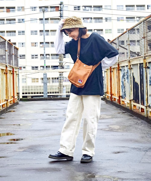 BEN DAVIS（ベンデイビス）の「【BEN DAVIS／ベンデイビス】ミニキャンバスショルダーバッグ BDW-9377（ショルダーバッグ・メンズ・ホワイト/ブラウン/ブラック/カーキ・FREE）」の20枚目の写真