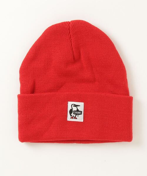 CHUMS（チャムス）の「【CHUMS】Kid's Knit Cap（ニットキャップ/ビーニー・キッズ・ブラック/ネイビー/レッド/サンドベージュ/ヘザーグレー/パープル・FREE）」の6枚目の写真