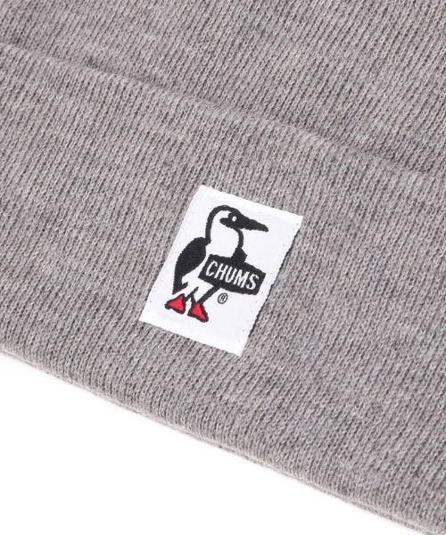 CHUMS（チャムス）の「【CHUMS】Kid's Knit Cap（ニットキャップ/ビーニー・キッズ・ブラック/ネイビー/レッド/サンドベージュ/ヘザーグレー/パープル・FREE）」の13枚目の写真