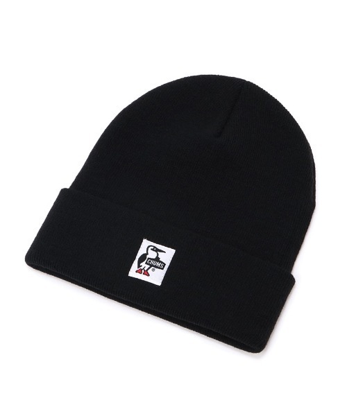 CHUMS（チャムス）の「【CHUMS】Kid's Knit Cap（ニットキャップ/ビーニー・キッズ・ブラック/ネイビー/レッド/サンドベージュ/ヘザーグレー/パープル・FREE）」の8枚目の写真